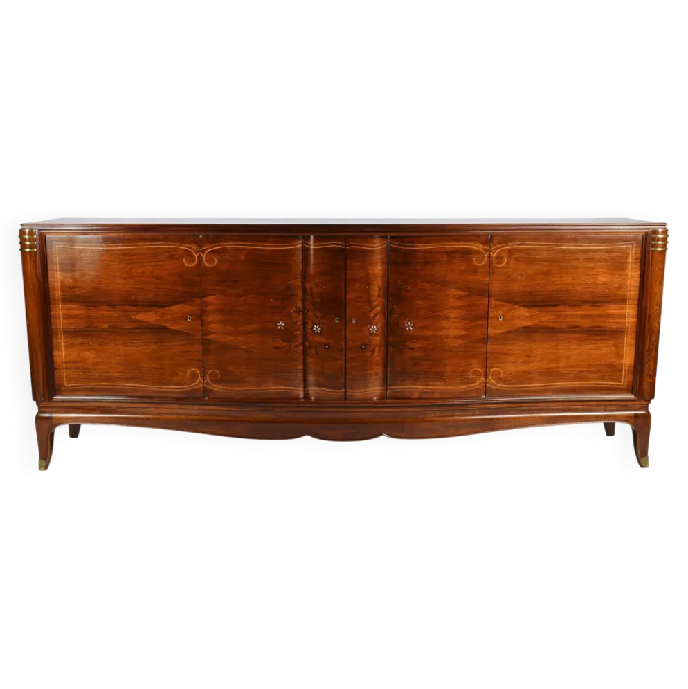 Buffet Art Déco vintage par Jules Leleu, France 1940