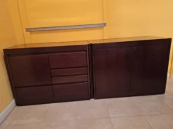 Buffet avec portes en palissandre par Angel Mangiarotti pour Molteni, années 1960.