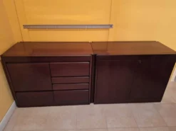 Buffet avec portes en palissandre par Angel Mangiarotti pour Molteni, années 1960.