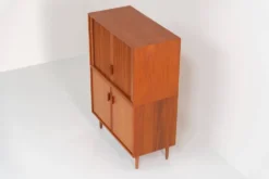 Buffet avec portes tambour par Heinrich Riestenpatt