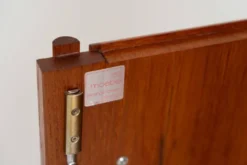 Buffet avec portes tambour par Heinrich Riestenpatt