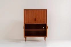 Buffet avec portes tambour par Heinrich Riestenpatt