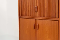 Buffet avec portes tambour par Heinrich Riestenpatt