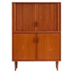 Buffet avec portes tambour par Heinrich Riestenpatt