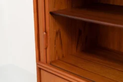 Buffet avec portes tambour par Heinrich Riestenpatt