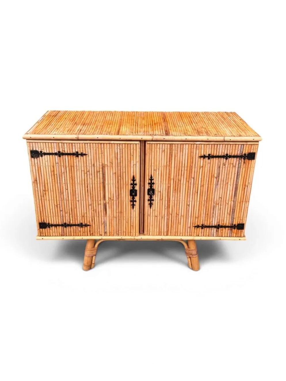 Buffet bambou et rotin Audoux Minet