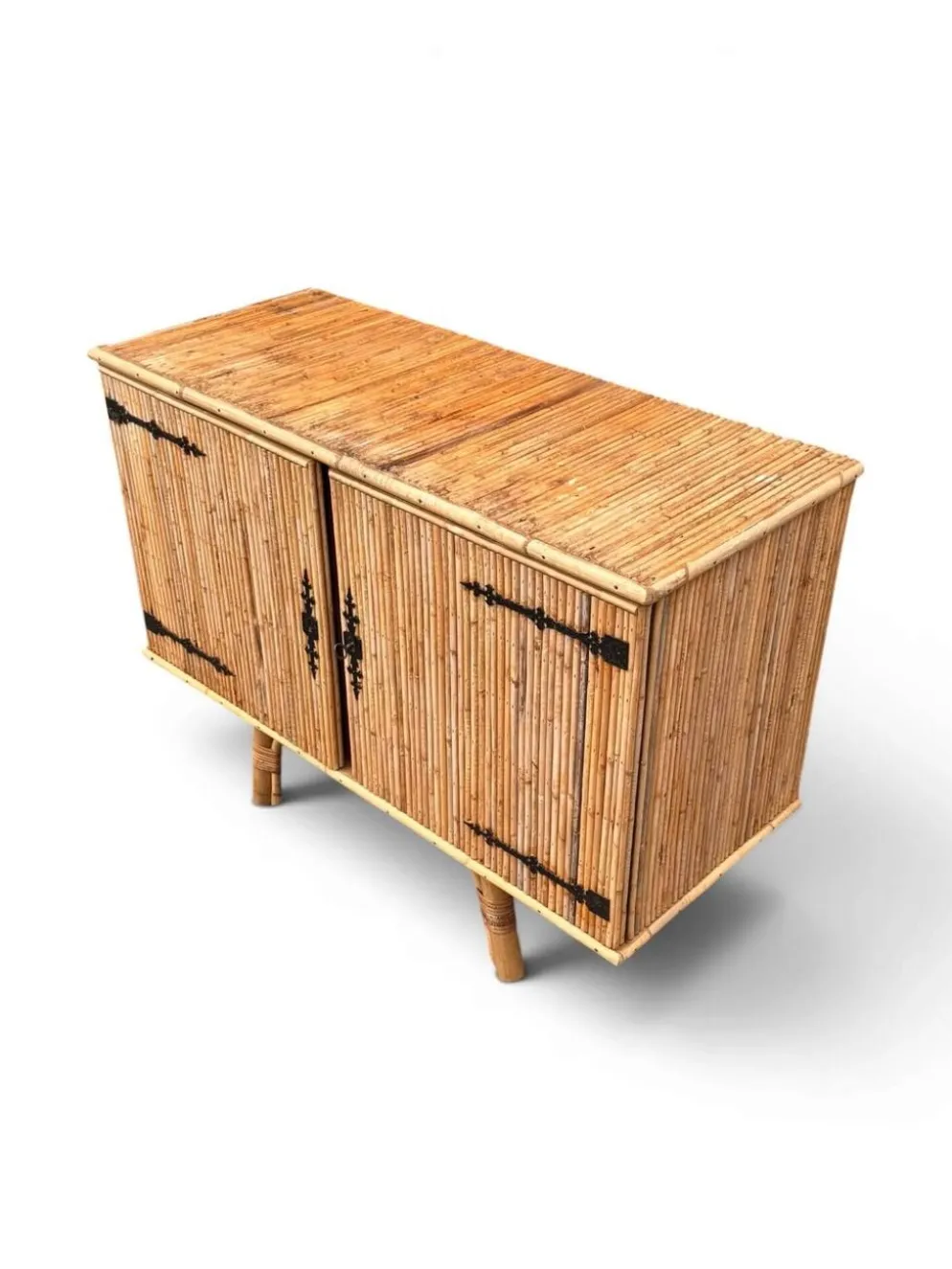 Buffet bambou et rotin Audoux Minet