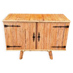 Buffet bambou et rotin Audoux Minet