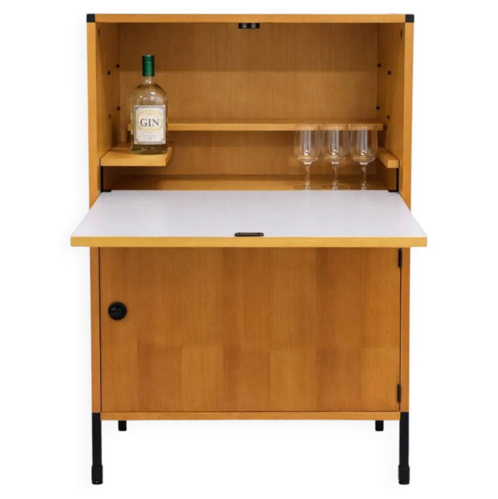 Buffet/bar ou secrétaire ARP édité par Minvielle, France, années 1950