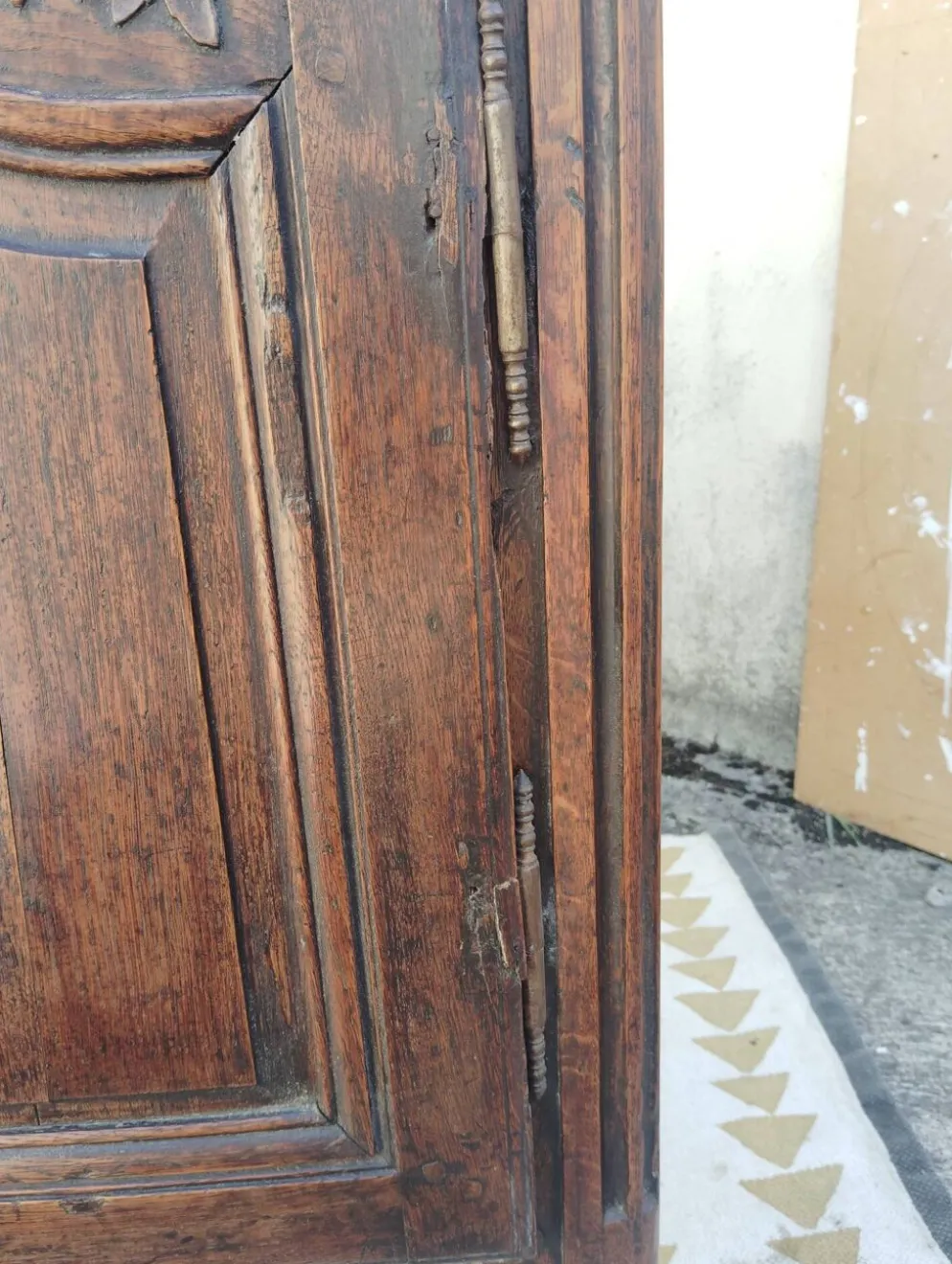 Buffet bas chêne XIXe