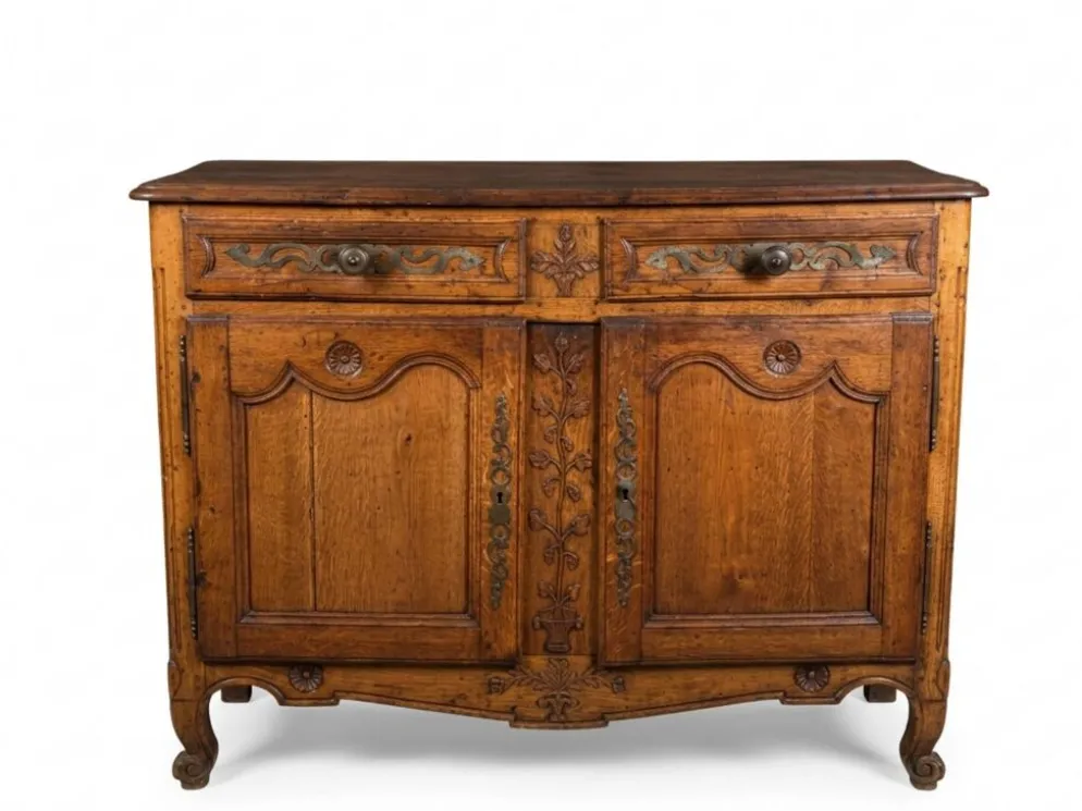 Buffet bas en chêne