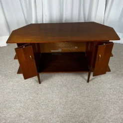Buffet bas en placage teck, 1960/70, Midcentury modern