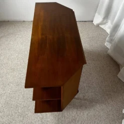 Buffet bas en placage teck, 1960/70, Midcentury modern