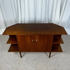 Buffet bas en placage teck, 1960/70, Midcentury modern