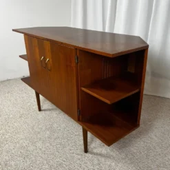 Buffet bas en placage teck, 1960/70, Midcentury modern