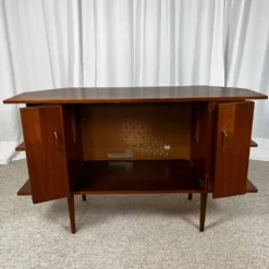 Buffet bas en placage teck, 1960/70, Midcentury modern