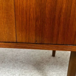Buffet bas en placage teck, 1960/70, Midcentury modern