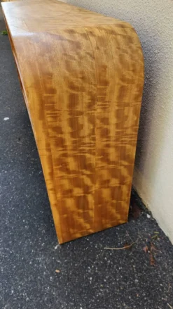 Buffet bas étagère vintage style scandinave / Art Déco