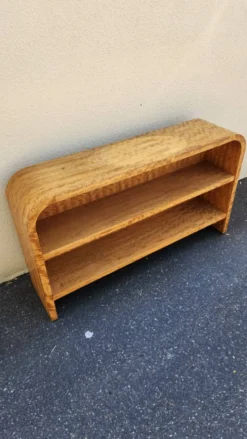 Buffet bas étagère vintage style scandinave / Art Déco