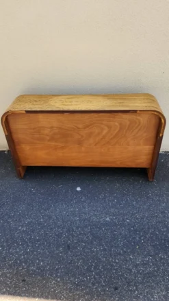 Buffet bas étagère vintage style scandinave / Art Déco