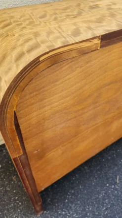 Buffet bas étagère vintage style scandinave / Art Déco