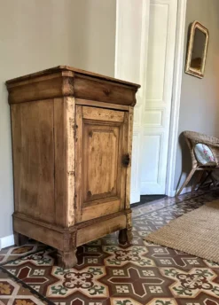 Buffet Confiturier en bois brut