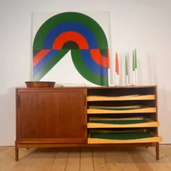 Buffet danois en teck, années 1960