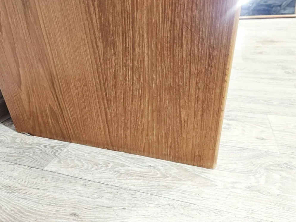 Buffet danois moderne Dyrlund Dania en teck, années 1980