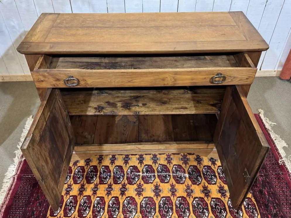 Buffet début XXème en châtaignier