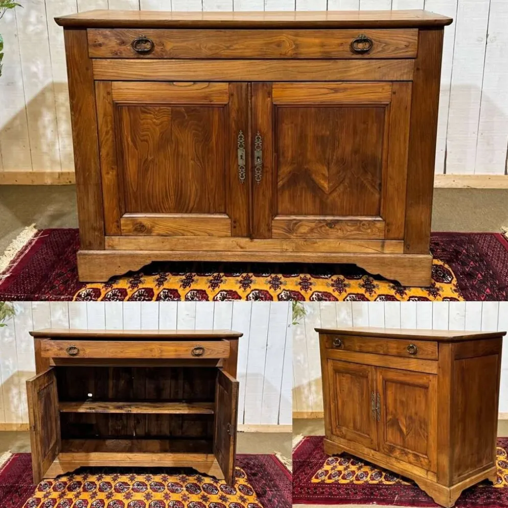 Buffet début XXème en châtaignier