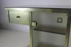Buffet de bar design des années 70 par Harvey Guzzini pour Stilglass Donati