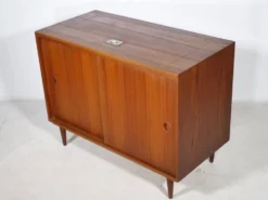 Buffet de bar en teck des années 1960 par Musterring