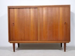 Buffet de bar en teck des années 1960 par Musterring
