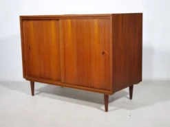 Buffet de bar en teck des années 1960 par Musterring