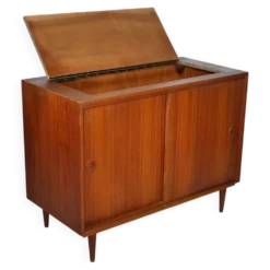 Buffet de bar en teck des années 1960 par Musterring