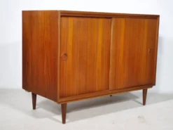 Buffet de bar en teck des années 1960 par Musterring