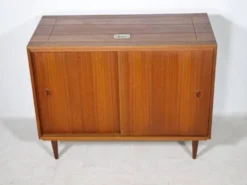 Buffet de bar en teck des années 1960 par Musterring