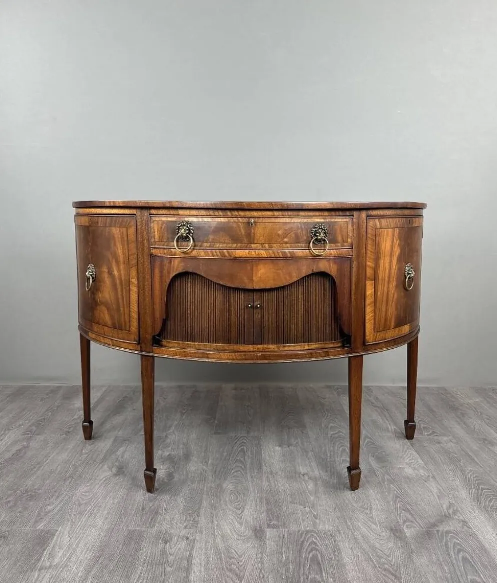Buffet demi-lune, style Louis XVI, XIXe siècle
