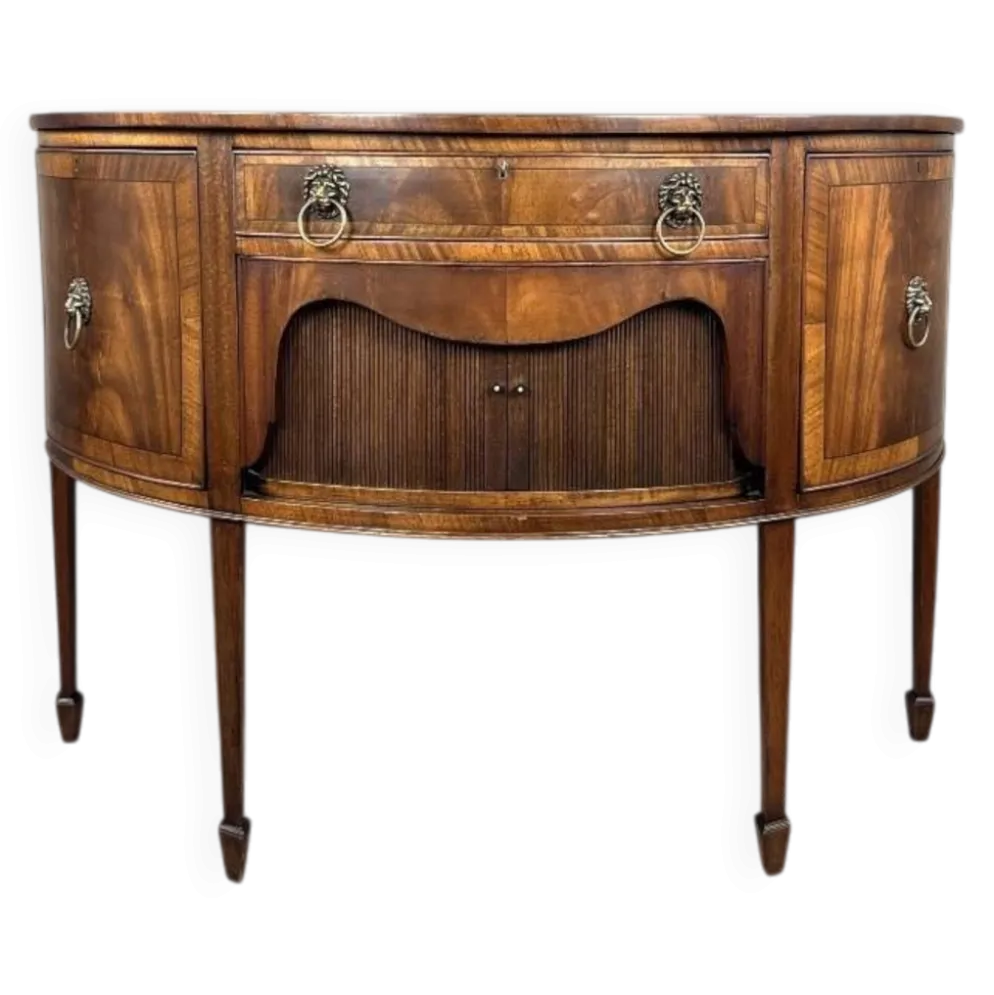 Buffet demi-lune, style Louis XVI, XIXe siècle