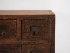 Buffet de pharmacie kusuri tansu japonais ancien – Taishō / Période Showa (c.1920-1945) #95