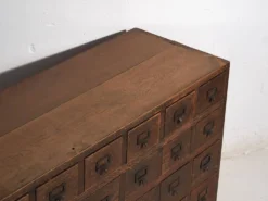 Buffet de pharmacie kusuri tansu japonais ancien – Taishō / Période Showa (c.1920-1945) #95