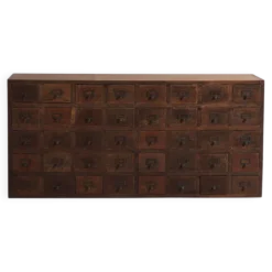 Buffet de pharmacie kusuri tansu japonais ancien – Taishō / Période Showa (c.1920-1945) #95