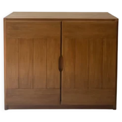 Buffet design en bois orme & pin collection Savoie, Maison Regain 1970