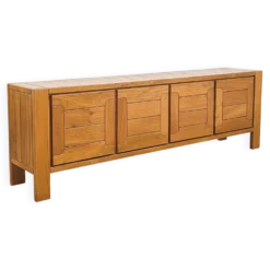 Buffet design Maison Regain en orme massif – des années 1970