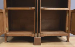Buffet desserte en chêne dans le style Gustave Serrurier-Bovy, art déco – 1930