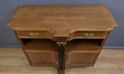Buffet desserte en chêne dans le style Gustave Serrurier-Bovy, art déco – 1930