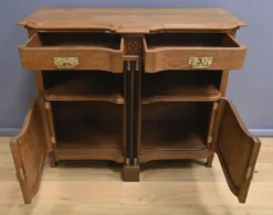 Buffet desserte en chêne dans le style Gustave Serrurier-Bovy, art déco – 1930