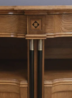 Buffet desserte en chêne dans le style Gustave Serrurier-Bovy, art déco – 1930