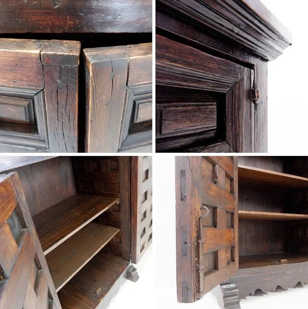 Buffet de style brutaliste espagnol des années 1950
