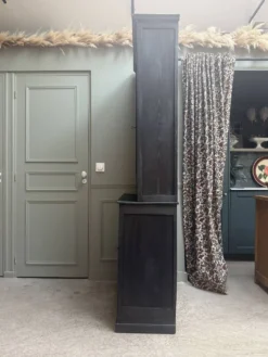 Buffet deux corps ancien noir (rénové)